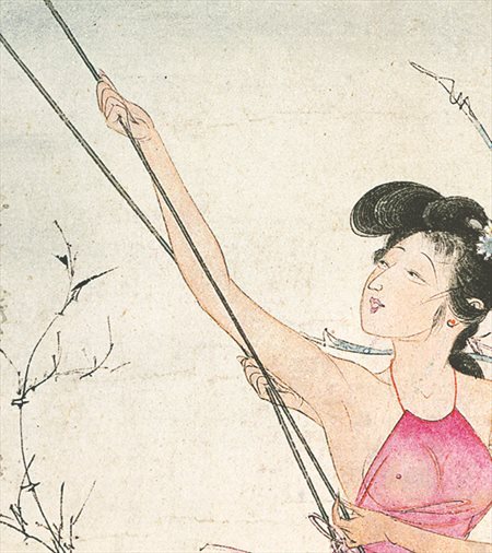 宁远-胡也佛的仕女画和最知名的金瓶梅秘戏图